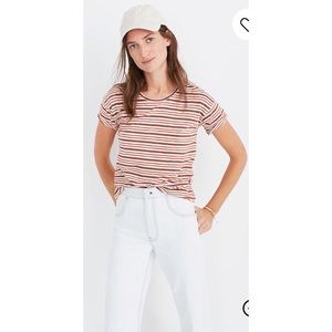 Madewell Whisper Cotton Crewneck Tee Cordoba